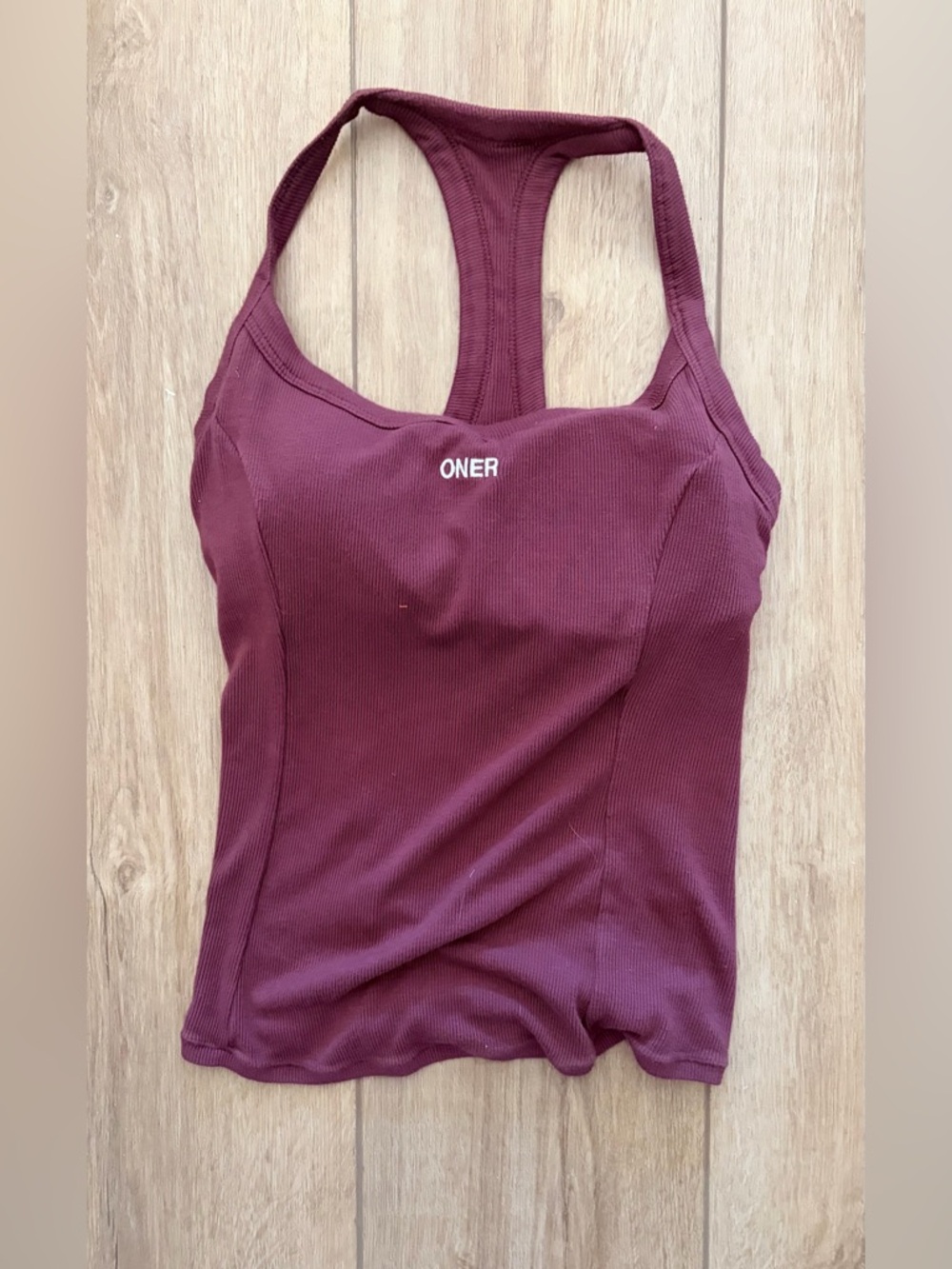 Oner Mellow Ribbed Racerback